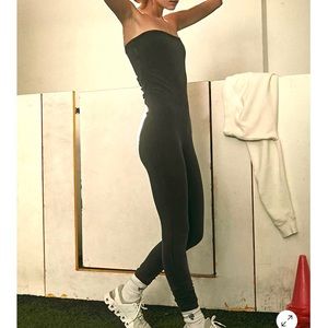 Free People Hot Shot Strapless One Piece